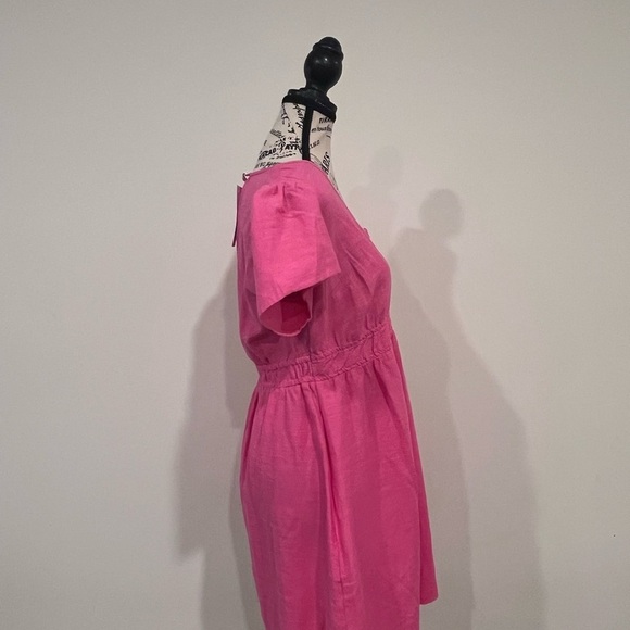 Isabel Womens Casual Pink Maternity Dress - Picture 3 of 3